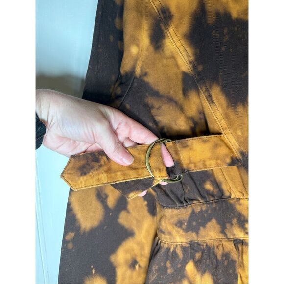 Femi Sepia Tye Dye Jumpsuit Denim size M - Picture 14 of 16